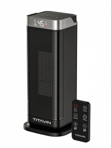 Обогреватель для дома, тепловентилятор напольный с пультом 2000 Вт TITAVIN TI-PFH001